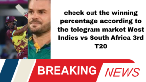 West Indies Poised for Victory in 3rd T20 Match Against South Africa