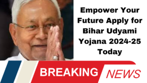 Empower Your Future Apply for Bihar Udyami Yojana 2024-25 Today