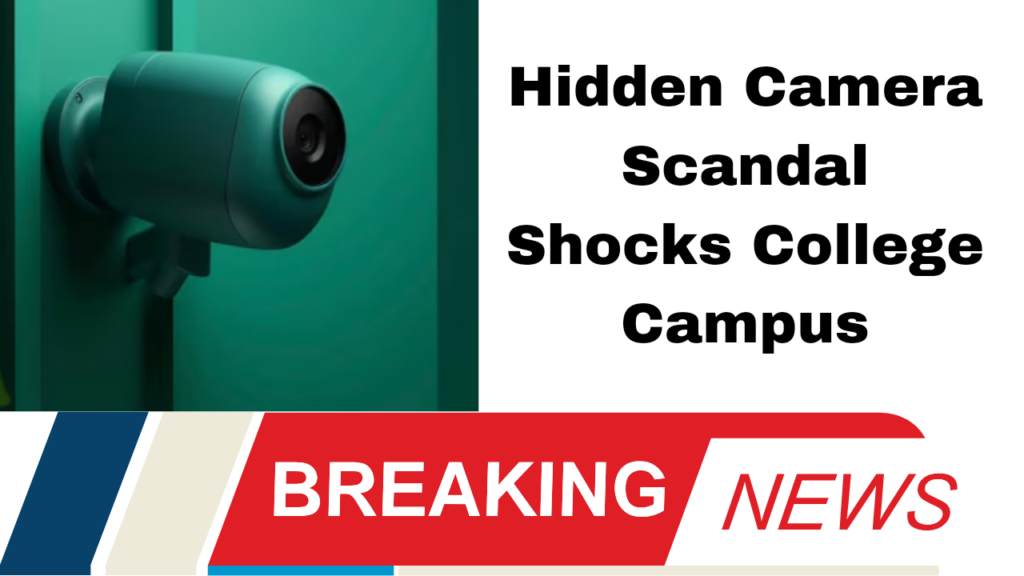 Hidden Camera Scandal Shocks College Campus