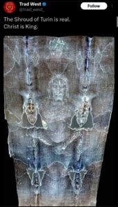 AI Reveals ‘True Face’ of Jesus After Shroud of Turin’s Authenticity Confirmed