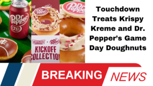Touchdown Treats Krispy Kreme and Dr. Pepper’s Game Day Doughnuts