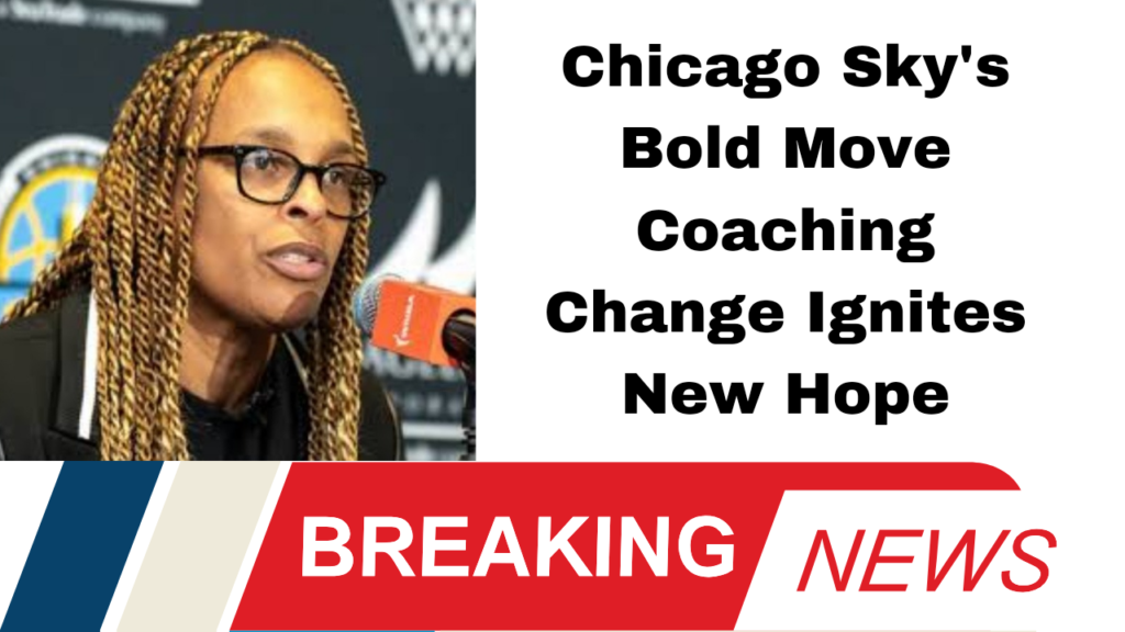 Chicago Sky's Bold Move Coaching Change Ignites New Hope
