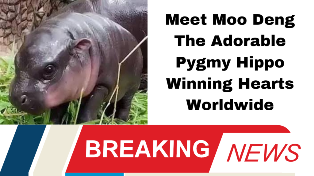 Meet Moo Deng The Adorable Pygmy Hippo Winning Hearts Worldwide