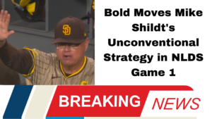 Bold Moves Mike Shildt's Unconventional Strategy in NLDS Game 1