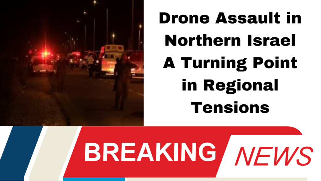 Drone Assault in Northern Israel A Turning Point in Regional Tensions