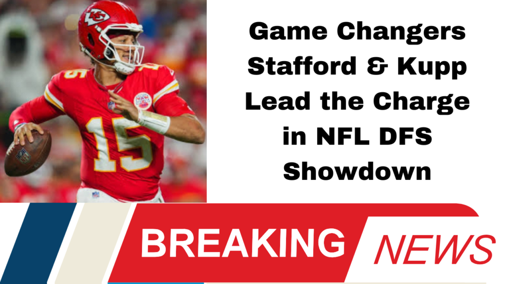 NFL DFS, Rams vs. Vikings, Matthew Stafford, Cooper Kupp, Justin Jefferson, Thursday Night Football, Fantasy Football, DFS Strategy, NFL Picks, SportsLine, Daily Fantasy Sports, NFL Betting, Fantasy Analysis, Player Rankings
