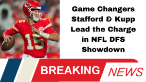 NFL DFS, Rams vs. Vikings, Matthew Stafford, Cooper Kupp, Justin Jefferson, Thursday Night Football, Fantasy Football, DFS Strategy, NFL Picks, SportsLine, Daily Fantasy Sports, NFL Betting, Fantasy Analysis, Player Rankings