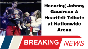 "Honoring Johnny Gaudreau: A Heartfelt Tribute at Nationwide Arena"
