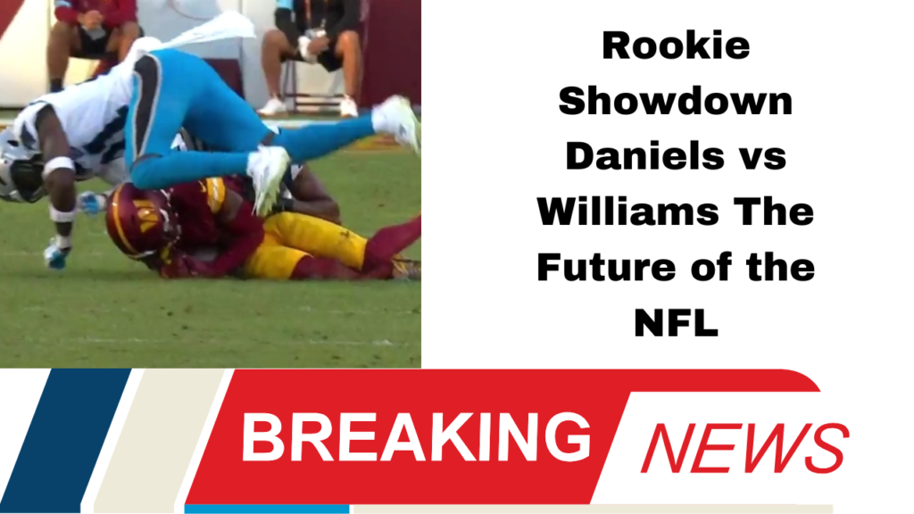 Jayden Daniels, Caleb Williams, NFL 2023, Washington Commanders, Chicago Bears, rookie quarterbacks, NFC East, sports news, football matchup, NFL highlights