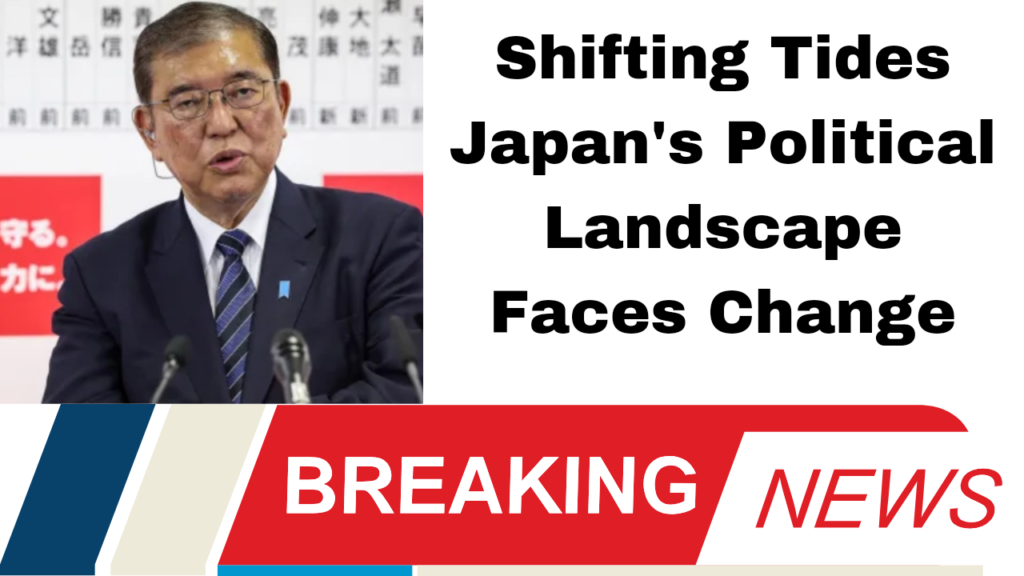 Japan’s Political Landscape Shifts LDP Faces Potential Loss of Majority