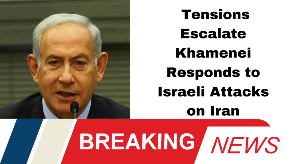 Rising Tensions Ayatollah Khamenei Responds to Israel's Aggression